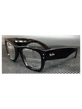 New Black Men Black Eyeglasses 51-21-145